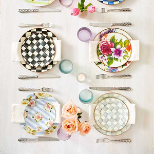 Wildflowers Dinner Plate - Blue