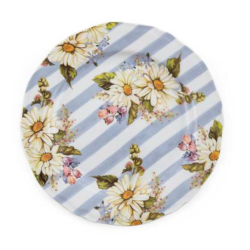 Wildflowers Dinner Plate - Blue