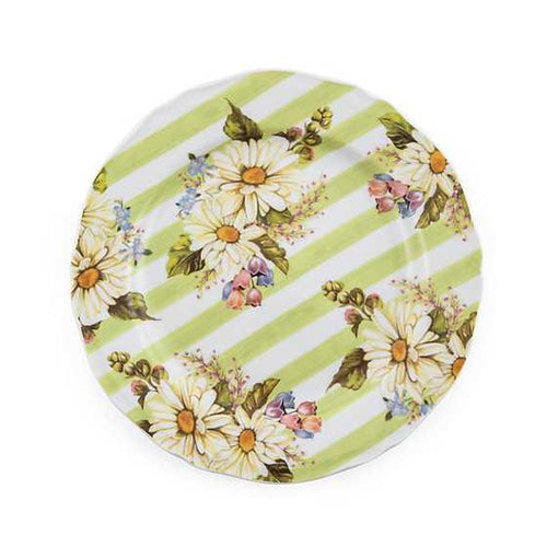 Wildflowers Dinner Plate - Green