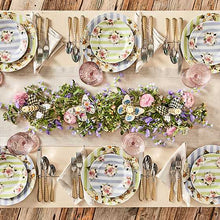 Cargar imagen en el visor de la galería, Wildflowers Dessert Plate - Blue