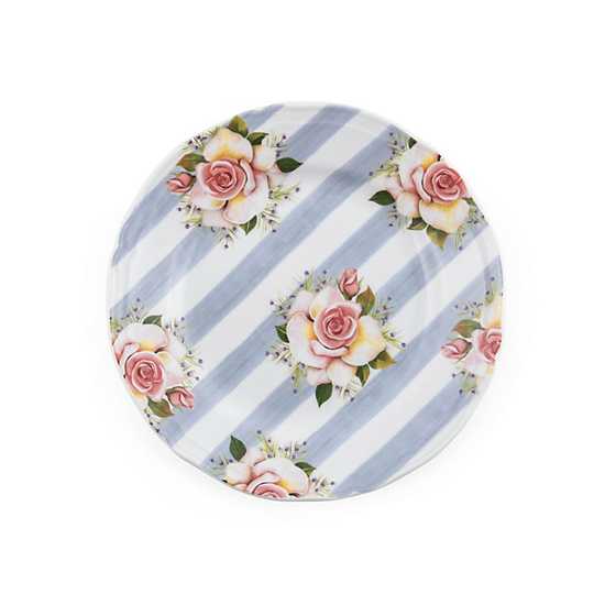 Wildflowers Dessert Plate - Blue