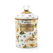Cargar imagen en el visor de la galería, Wildflowers Enamel Medium Canister - Blue