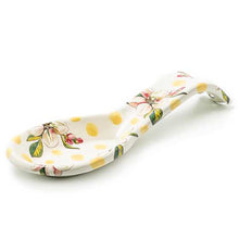 Cargar imagen en el visor de la galería, Wildflowers Enamel Spoon Rest - Yellow