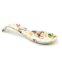 Cargar imagen en el visor de la galería, Wildflowers Enamel Spoon Rest - Yellow