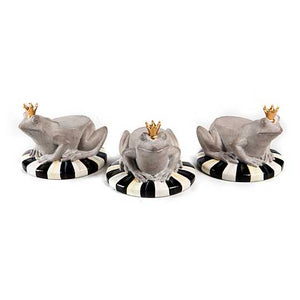 Frog Plant Holder Set