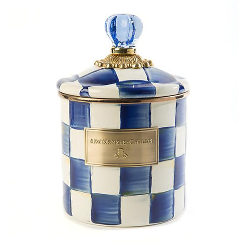 Royal Check Canister - Small