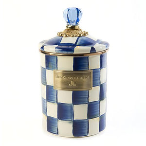 Royal Check Canister - Medium