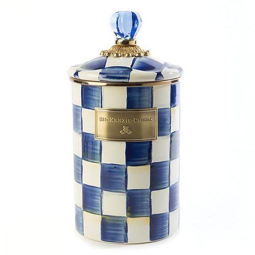 Royal Check Canister - Large